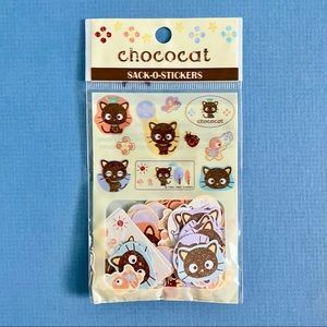 💕2/$25 Authentic Sanrio Chococat Sak-O-Stickers Sticker Pack